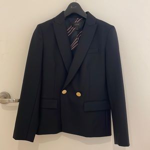 J. Crew navy blazer with gold hardware. Worn just once or twice.